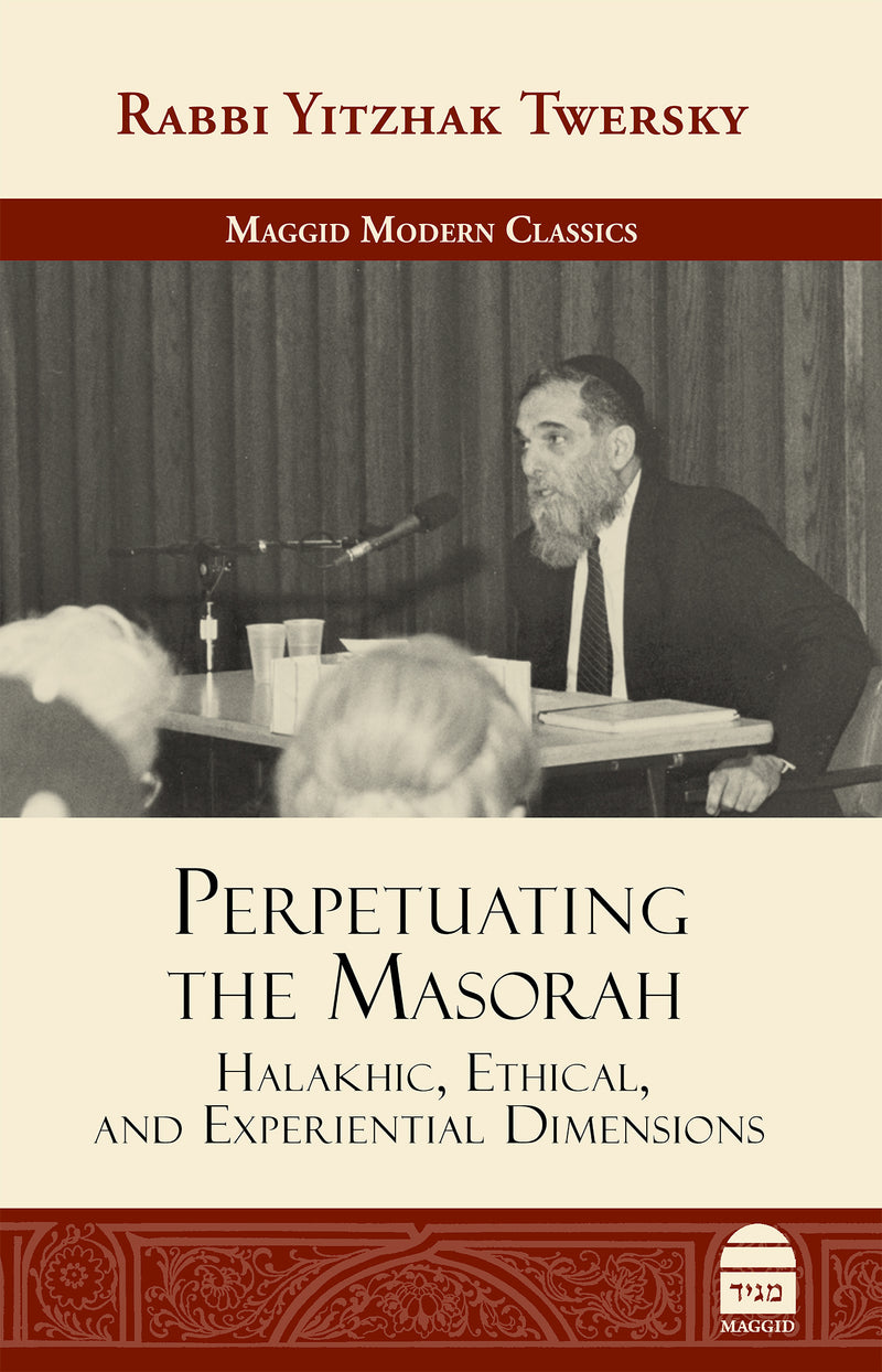 Perpetuating the Masorah