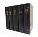 The Koren Sacks Mahzorim- Compact 5 Volume Boxed Set in Leather